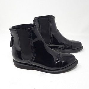 Dr. Martens Womens airwair polish smooth black jadon boot Size 6